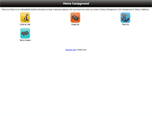 Tablet Screenshot of olemacampground.net